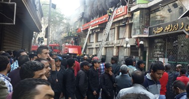 "الوساطة التأمينية" : 90% من محلات "الموسكى" بدون تأمين ضد الحرائق