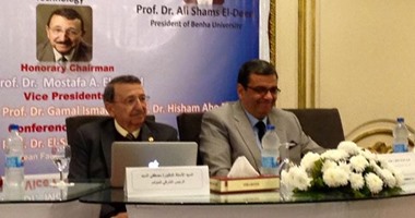 بدء مؤتمر النانو تكنولوجى بجامعة بنها بحضور مصطفى السيد