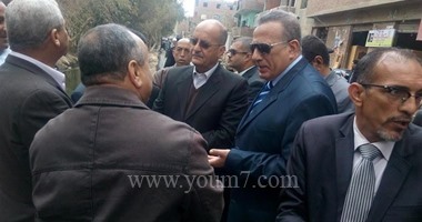 محافظ الجيزة يفتتح 7 مشروعات خدمية بالواحات البحرية