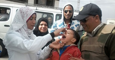 2109 فرق طبية لتطعيم 838 ألف طفل ضد مرض شلل الأطفال بالإسكندرية