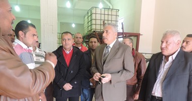 بالصور..مدير أمن الغربية يقود حملة تموينية بطنطا