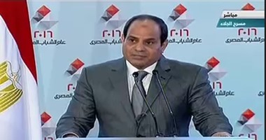 السيسي: الدولة المصرية كانت ولا تزال معرضة لتهديدات