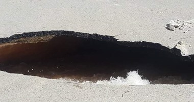 صحافة المواطن: قارئ يشارك بفيديو لكسر ماسورة مياه بالحى السادس فى أكتوبر