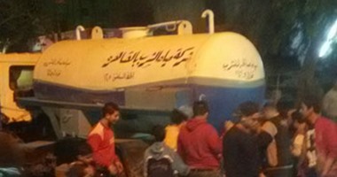 المئات يتجمهرون بـ"كتامة" فى الدقهلية بسبب انقطاع مياه الشرب
