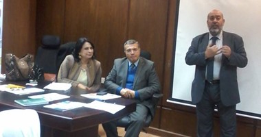 معهد الكبد القومى بالمنوفية يناقش التعقيم وتطهير الهواء بأماكن الرعاية الصحية