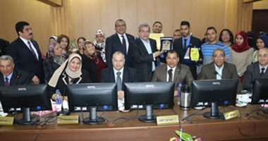 جامعة بنى سويف تحصد المركز الأول فى مسابقة نادى العلوم بالمنصورة