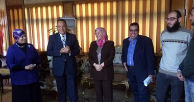 بالصور.. رئيس جامعة قناة السويس يستقبل هيئة التدريس المعاونة بكلية التمريض