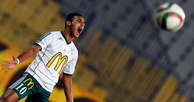 فيديو .. المصرى يتقدم علي قنا بهدف أحمد ياسر 
