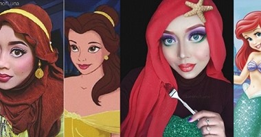 بالصور..ميكب ارتست ماليزية تتحول باستخدام الماكياج إلى شخصيات كرتونية