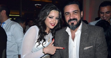 بالصور.. محمد رجب وكاريكا وبتشان فى عيد ميلاد منى فاروق
