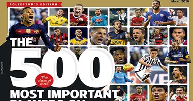 صلاح والننى ضمن قائمة أهم 500 لاعب على كوكب الأرض