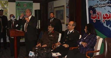 بالصور..افتتاح المؤتمر والمعرض القومى لتفعيل برنامج محو الأمية بشرم الشيخ