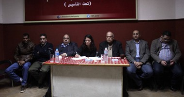 بالصور.. "التيار الديمقراطى" يطالب بتشكيل منظمات غير حكومية للمساهمة فى بناء الدولة