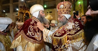 بالصور.. البابا تواضروس يعلن ترسيم الأنبا أنطونيوس مطرانًا للقدس 