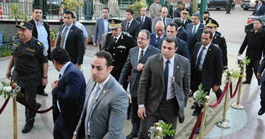 ننشر صور حفل قران ضابط سيناء المصاب بحضور وزير الداخلية ومفتى الجمهورية