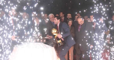خالد عبد العزيز يكرم فراعنة اليد فى احتفال جمعية محبى مصر السلام