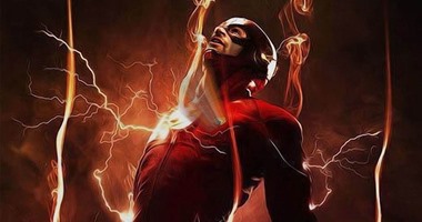 بالصور.. صلاح يتقمص شخصية "Flash" فى سلسلة "أبطال روما"