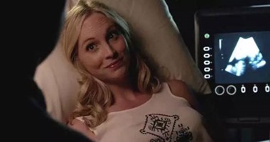 كانديس اتشولا تنجب توأمان فى الحلقة 13 من مسلسل "The Vampire Diaries 7"