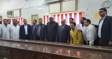 بالصور..وكيل الأزهر ورئيس الجامعة يفتتحان أول قاعة مؤتمرات فى كلية الصيدلة