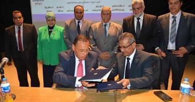 بالصور.. توقيع بروتوكول بين جامعة قناة السويس وهيئة الطاقة الذرية
