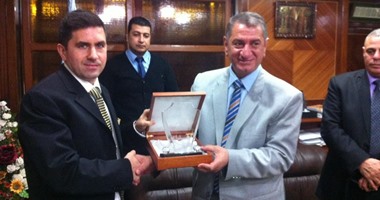 بالصور.. قنصل تركيا بالإسكندرية يزور محافظ كفر الشيخ