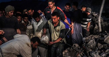 "الإنقاذ" تواصل البحث عن مفقود ثالث أسفل حطام ورشتى رخام بالبساتين