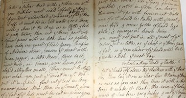 بالصور.. كتاب أبلة مارجريت من القرن الـ18 فى مزاد علنى