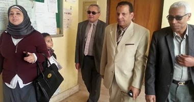 بالصور..سيد خطاب يتفقد قصور ثقافة المنيا للوقوف على آخر الأعمال الإنشائية