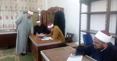 بالصور.. أوقاف جنوب سيناء تجرى اختبار الدعاة فى مسابقة القراءة الحرة