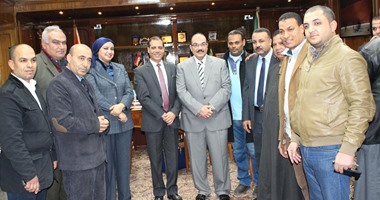 بالصور .. نواب قليوب يلتقون محافظ القليوبية لبحث مشاكل الدائرة