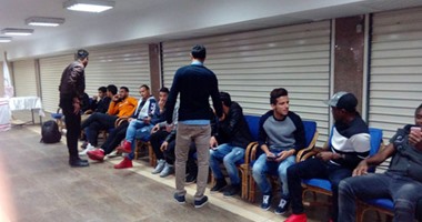 لأول مرة.. لاعبو الزمالك يستخدمون غرفة خلع الملابس الجديدة