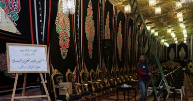 بالصور.. سرادق عزاء شقيق فاروق حسنى اليوم بالإسكندرية