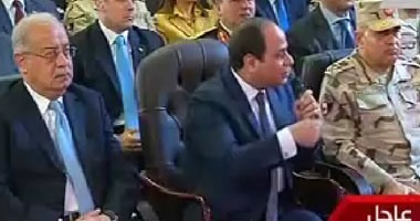 تفاصيل افتتاح السيسى لـ 34مشروعا نفذها الجيش والإسكان والاتصالات والشباب