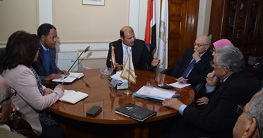 وزير التموين يبحث مع منظمة الأغذية العالمية تدعيم الدقيق بعنصر الحديد
