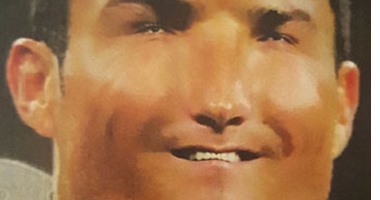 بالصور.. شركة أزياء تحول رونالدو وميسى إلى "مسخ"