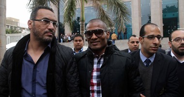 مالودا يتجول فى برج القاهرة قبل المؤتمر الصحفى