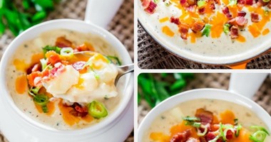 لو مالكيش فى الدايت .. طريقة عمل شوربة البطاطس بالكريمة