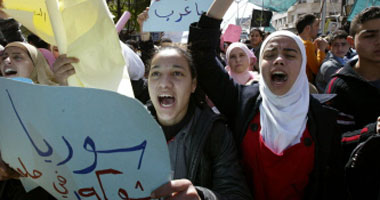 مظاهرة لمعارضين أكراد سوريين فى فيينا