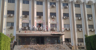 النيابة تنتهى من معاينة مبنى جامعة الأزهر
