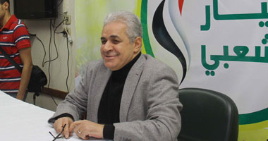المصرى الديمقراطى: ترشح صباحى يدعم التجربة الديمقراطية فى البلاد