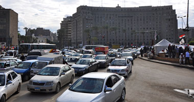 سيولة مرورية بالتحرير بعد فتح مداخل الميدان