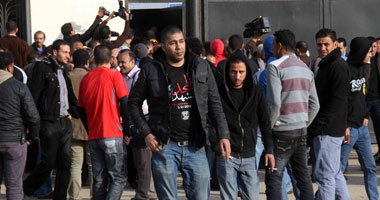 مسيرة لألتراس أهلاوى بالمنوفية احتجاجا تقرير وفاة الجندى