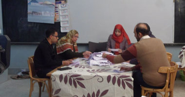 1109 "نعم" و159 "لا" نتيجة لجنة 21 بمدرسة الصوفى بالفيوم