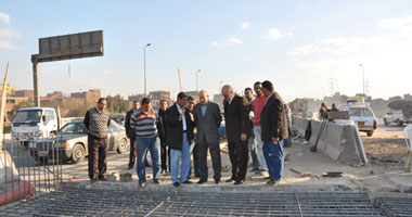 محافظ الجيزة: إصلاحات الهبوط الأرضى بالدائرى تنتهى الخميس المقبل