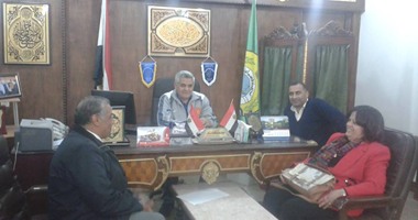 تشجير منطقة الإعلام بالشيخ زايد