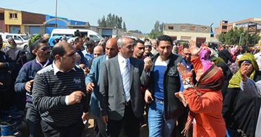 بالصور.. محافظ كفر الشيخ يتفقد مستودعات الغاز فى زيارة مفاجئة