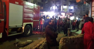 إصابة شخصين فى حريق شقة بدار السلام