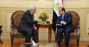 الرئيس الفلسطينى يوجه الشكر للقيادة المصرية على رعايتها للمصالحة بين الفصائل