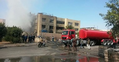 السيطرة على حريق بمصنع تكييفات فى مدينة العبور