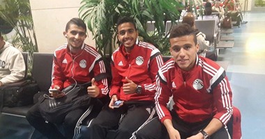 بالصور.. المنتخب الأولمبى يتوجه لبوروندى استعدادًا لموقعة 21 مارس